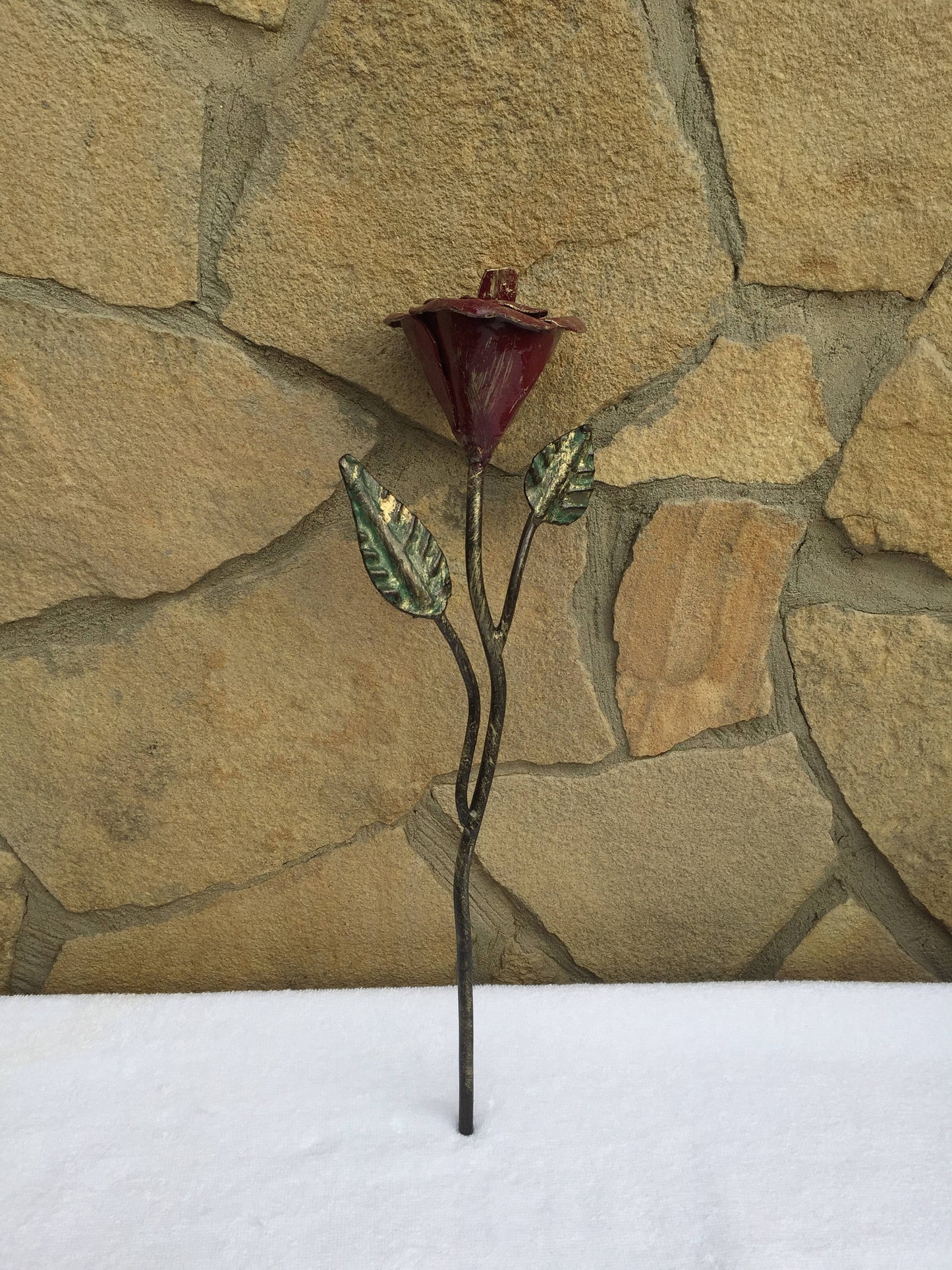 Forged flower, metal bouquet, iron rose, steel rose, metal rose, iron gifts, iron anniversary gift for her, steel anniversary gift, forged