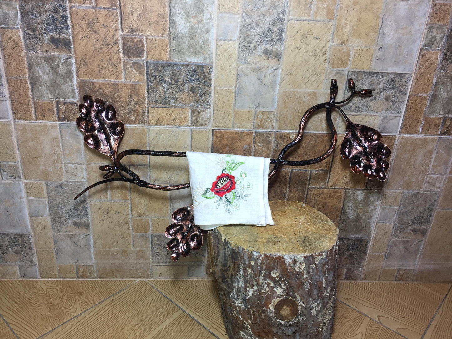 Towel holder, forged towel holder, metal towel holder, iron towel holder, towel rod, bathroom rack metal, metal towel hanger, bathroom decor