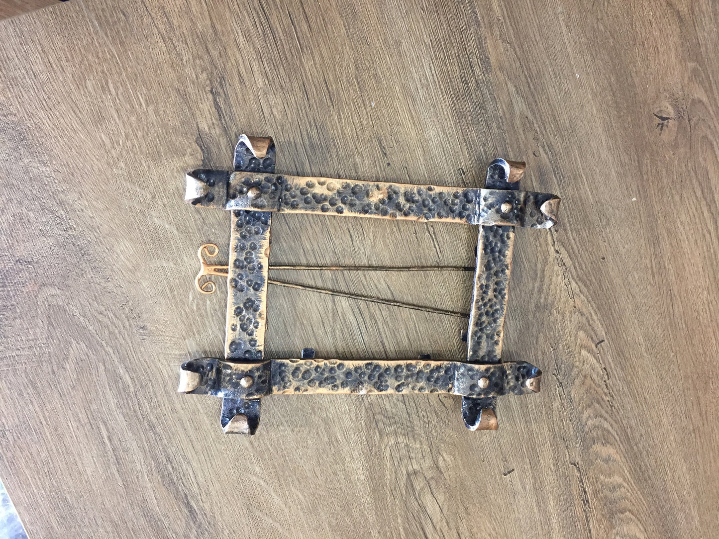 Iron photo frame, 6 year anniversary gift, iron anniversary gift for her, picture frame, iron gift for her, birthday gift for her,iron gifts