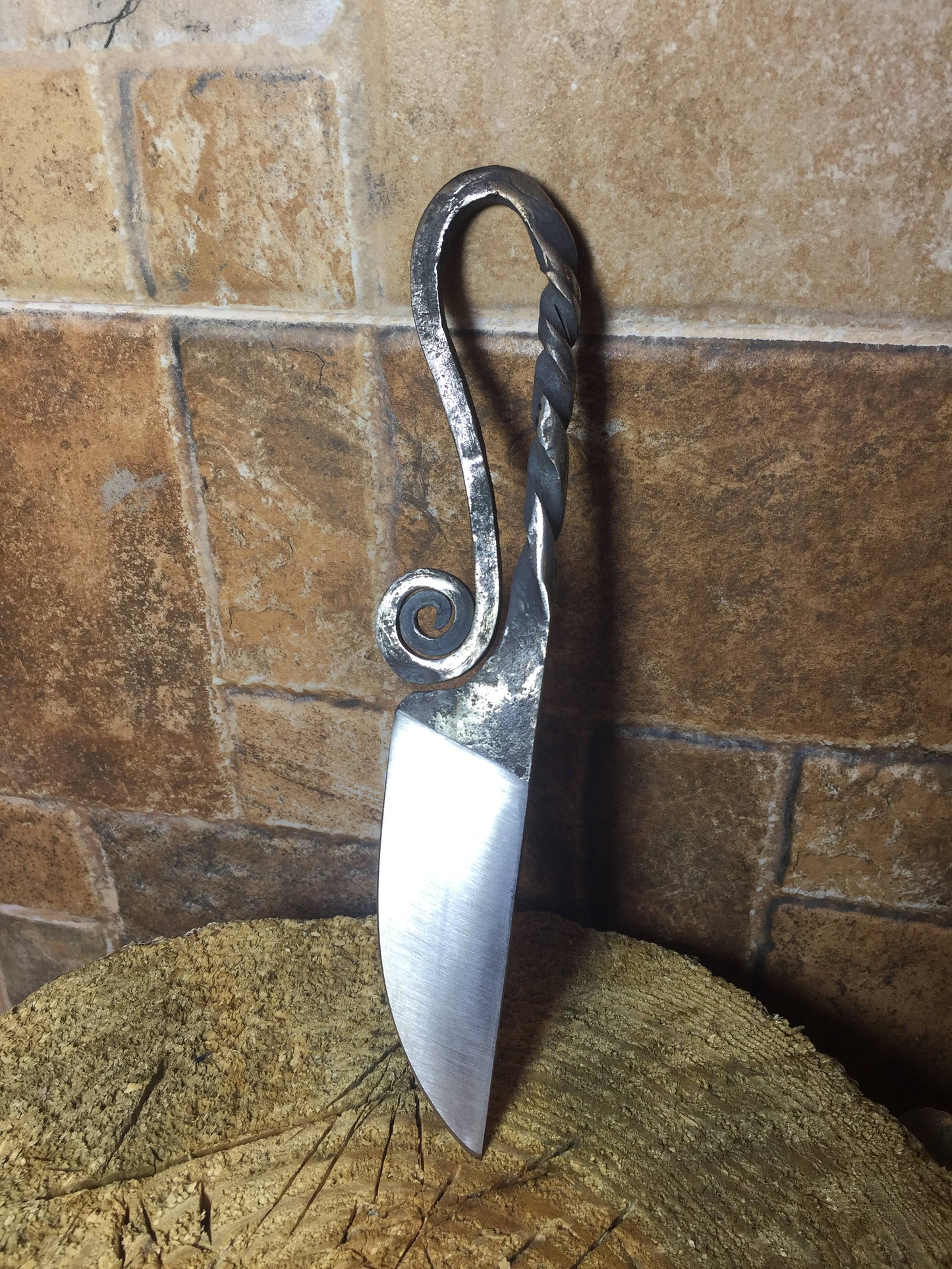Viking knife, hand forged knife, rustic knife,medieval knife,middle ages knife,viking dining set,viking knife,viking hunting, traveling gift