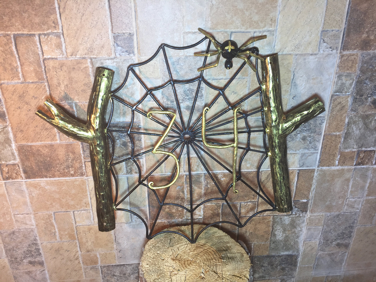 Custom house number, outdoor house number plaque, house numbers, house number sign, house numbers plate, outdoor house signs,craftsman plate