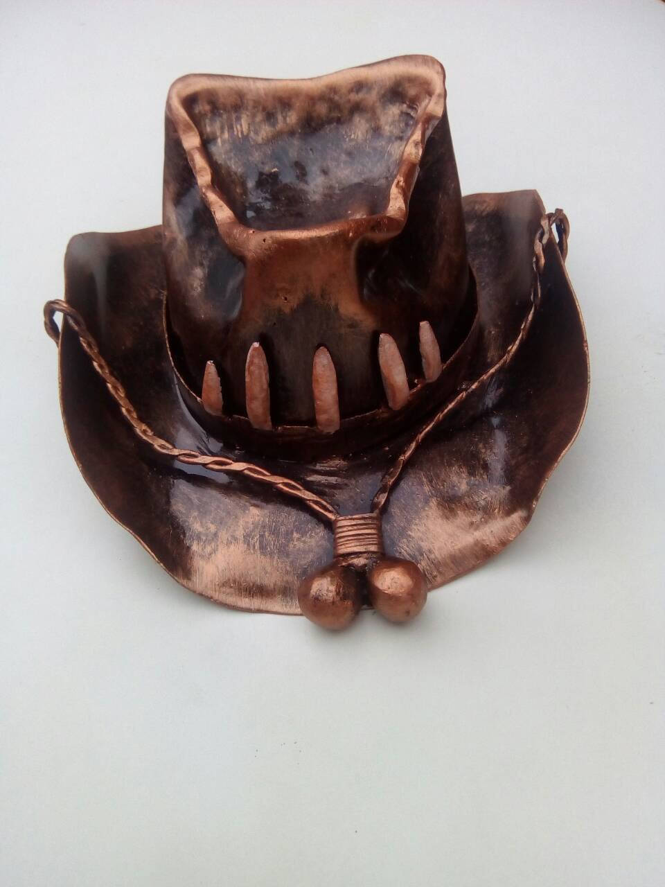 Ash tray, ashtray, iron gifts, iron anniversary gift for him, iron anniversary, cigar ashtray, cigar holder, mens gift, manly gift, smoker