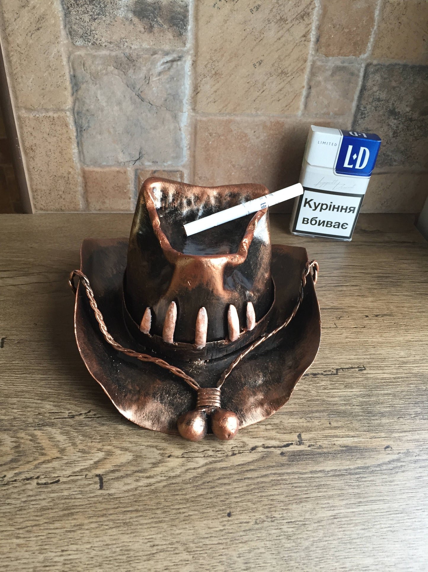 Ash tray, ashtray, iron gifts, iron anniversary gift for him, iron anniversary, cigar ashtray, cigar holder, mens gift, manly gift, smoker