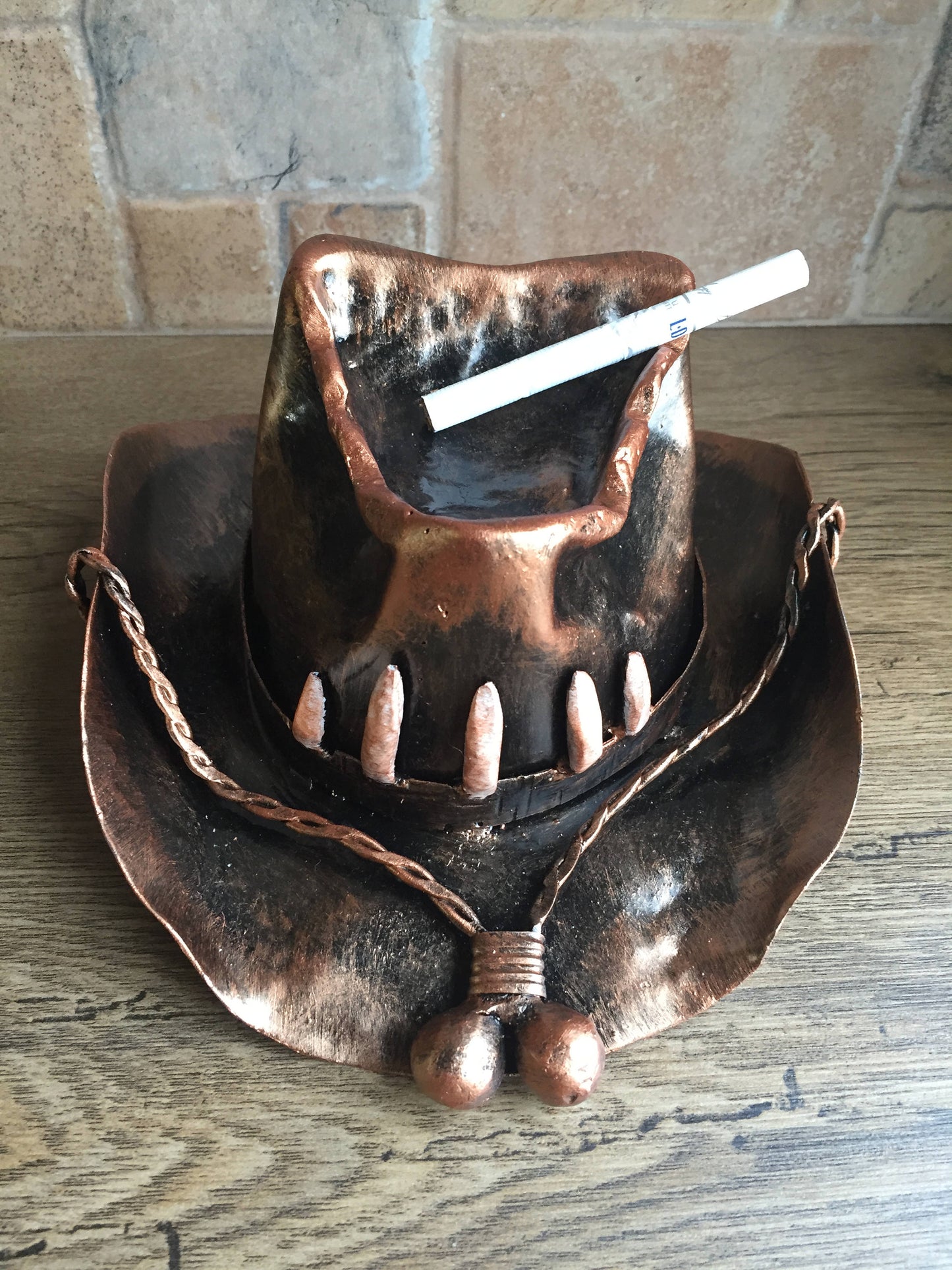 Ash tray, ashtray, iron gifts, iron anniversary gift for him, iron anniversary, cigar ashtray, cigar holder, mens gift, manly gift, smoker