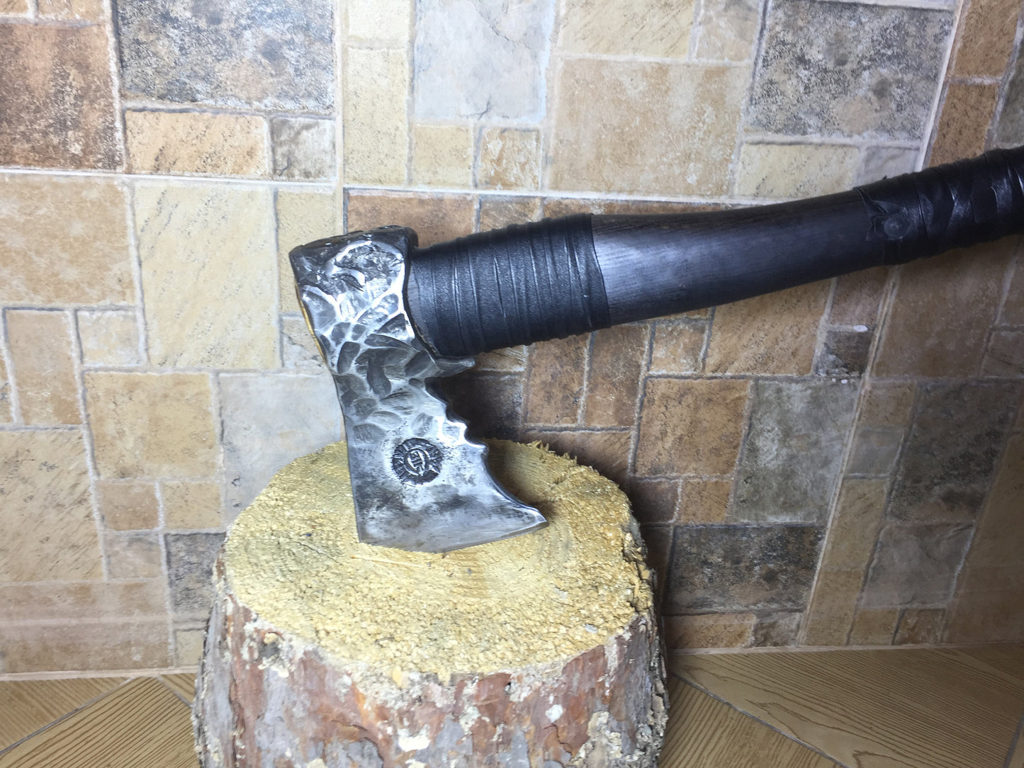 Viking axe, medieval axe, iron gift for him, tomahawk, hatchet, hiking, hunting, mens gifts, chopping axe, gifts for men, manly iron gifts