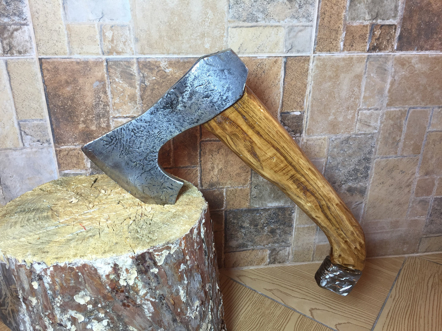 Viking axe, mens gift, tomahawk, axe, hatchet, viking, iron anniversary, bearded axe, metal art, wooden art, gift for men, throwing axe,axes