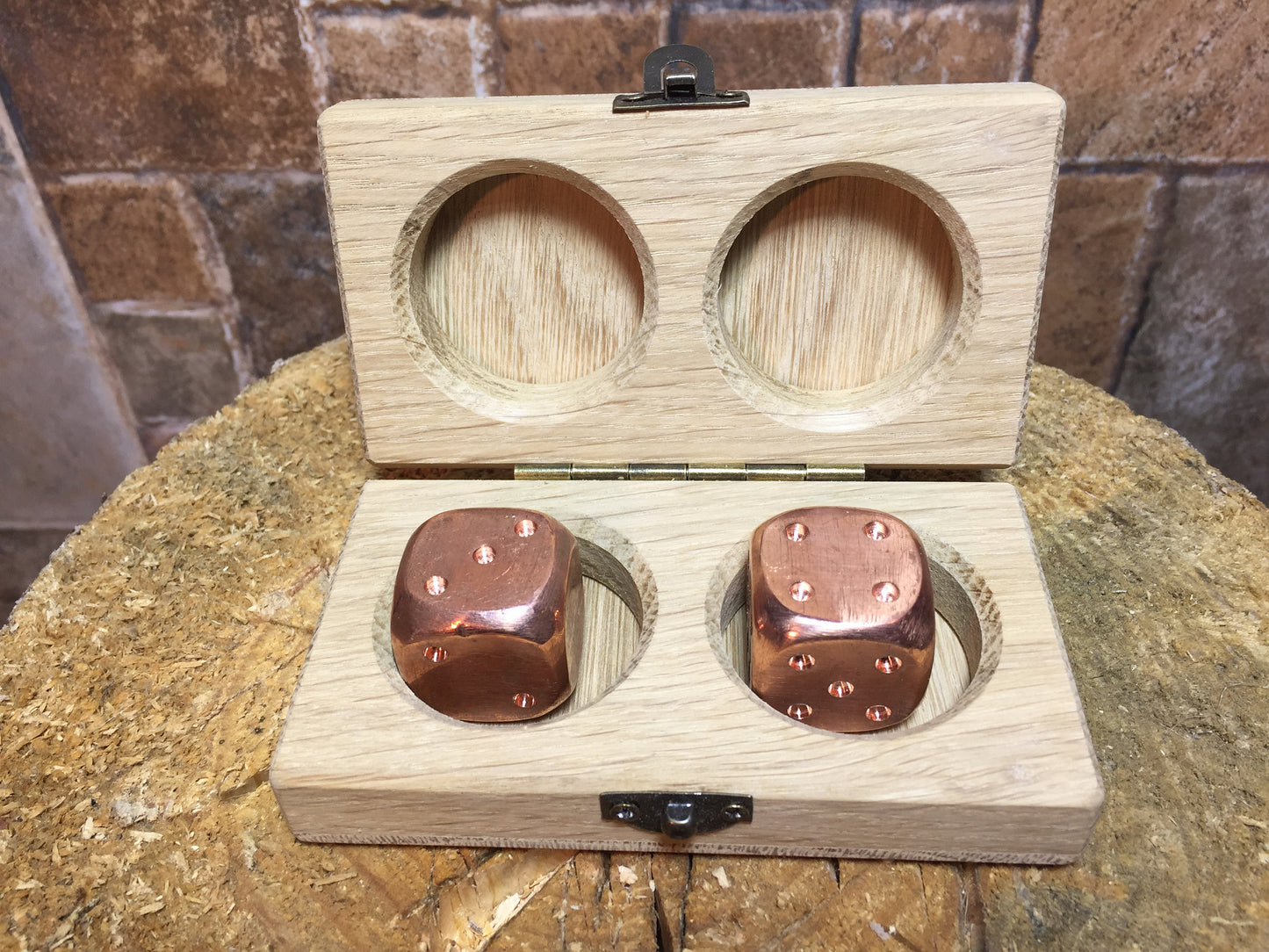 Copper dices, copper anniversary gifts, copper gifts, hand forged dice, 7 year gifts, blacksmith dice, dice set, tabletop game, board game