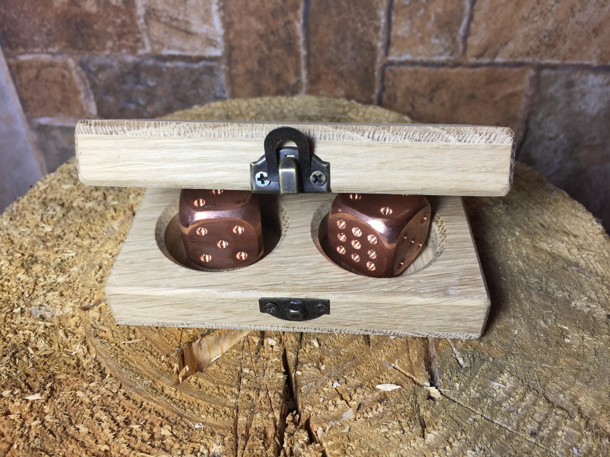 Personalized copper dices, copper anniversary, copper gift, 7 year gifts, 7th anniversary, dice set, tabletop game, board game, gamer gift