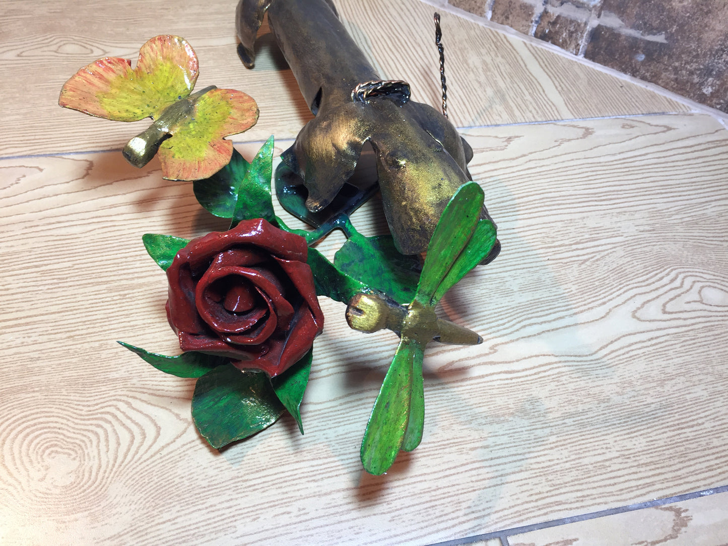 Metal dog, metal dog sculpture, hand forged dog, metal dog art, dog lover gift,animal figurine,metal art,hand forged figurines,dog gift idea