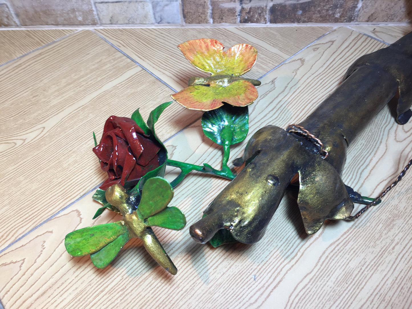 Metal dog, metal dog sculpture, hand forged dog, metal dog art, dog lover gift,animal figurine,metal art,hand forged figurines,dog gift idea