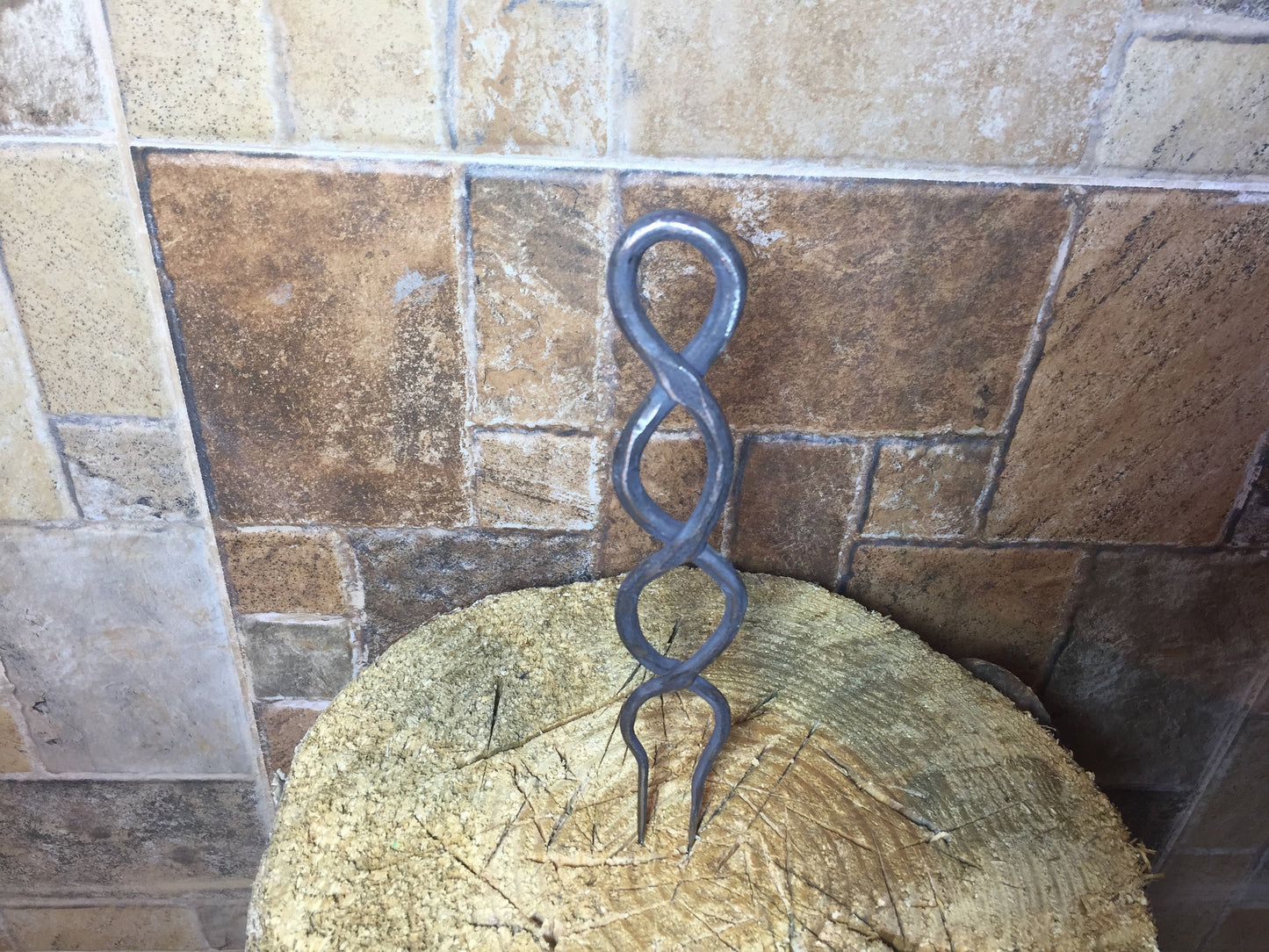 Viking fork, hand forged fork, rustic fork, medieval fork, middle ages fork, BBQ fork, barbeque gifts, medieval cutlery, prehistoric