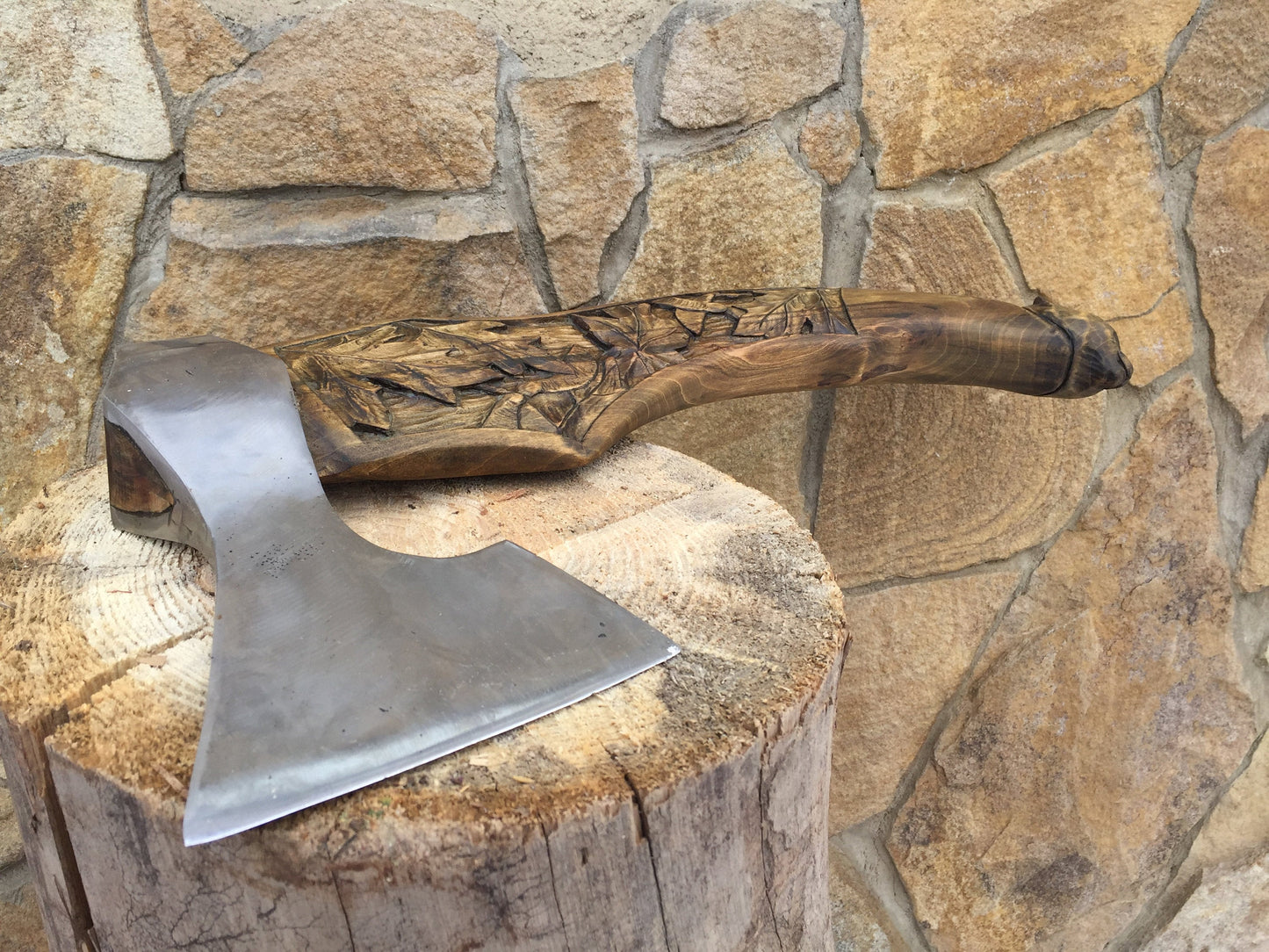 Axe gift, viking axe, tomahawk, viking hatchet, groomsman axe gift, fathers axe gift, carving axe tool, wildlife axe tool, survival gear