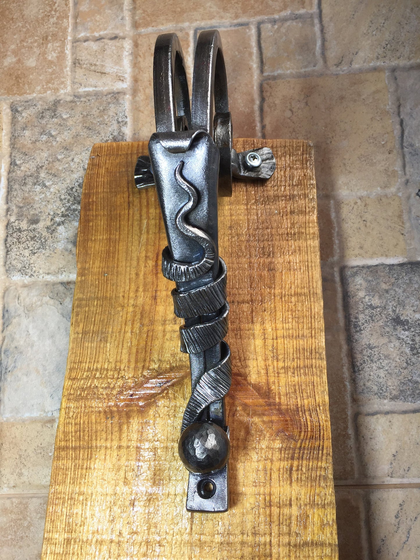 Barn door handle, barn door pulls, door pulls, barn door pull, hand forged door pull, iron gate pull, iron gift for him,iron gifts,mens gift