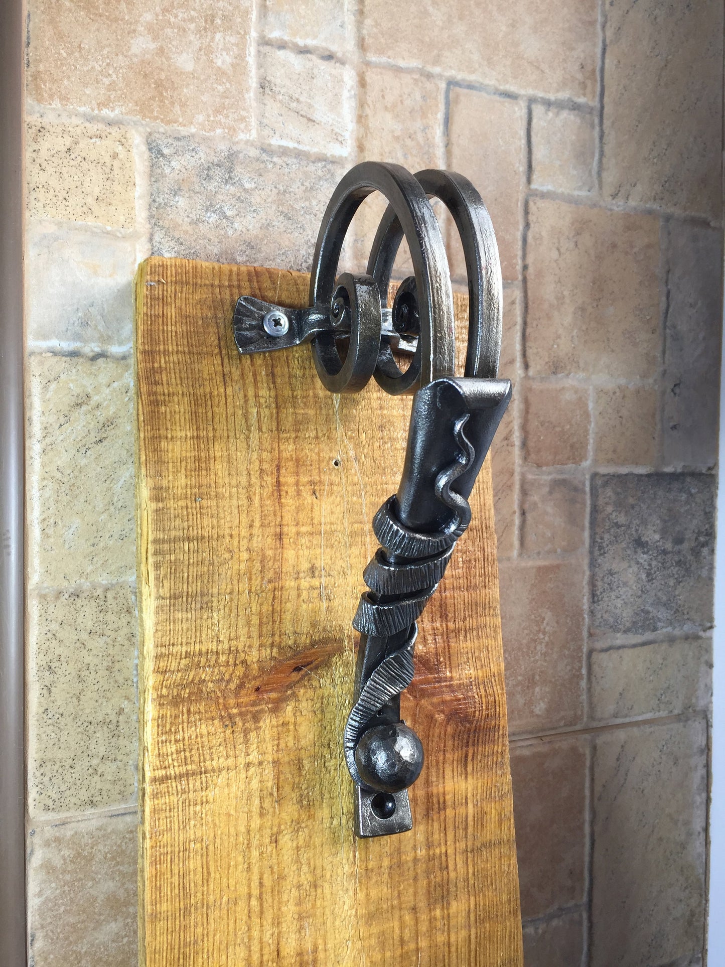 Barn door handle, barn door pulls, door pulls, barn door pull, hand forged door pull, iron gate pull, iron gift for him,iron gifts,mens gift