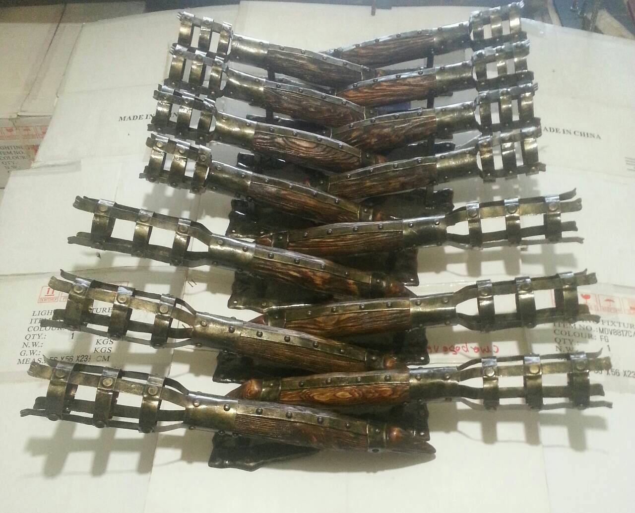 Wall sconce, torch, sconce, viking gift, medieval, castle, reenactment, army gift, wedding gift, engagement gift, gift for dad, gift for mom