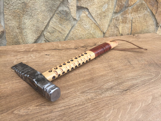 Blacksmith hammer, hammer, hand crafted hammer, fathers day gift, personalized, custom, engraved,monogram hammer,iron anniversary gift,tools