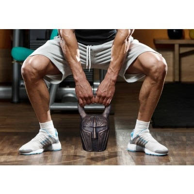 Kettlebell 26.4 kg / 58 lbs, kettle bell, bar bell, dumb bell, metal charm, barbell gym equipment, sport strength, gift for bodybuilder