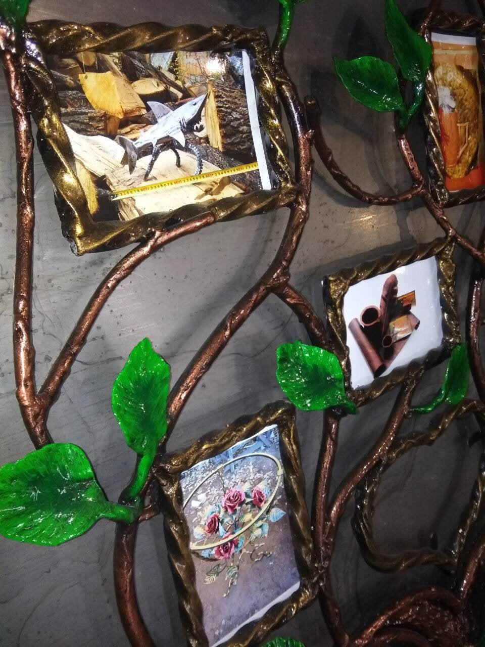 Family tree, hand forged family tree, family tree gift, familty tree frame, family frame,photo album,iron gifts,hand forged frame,viking axe