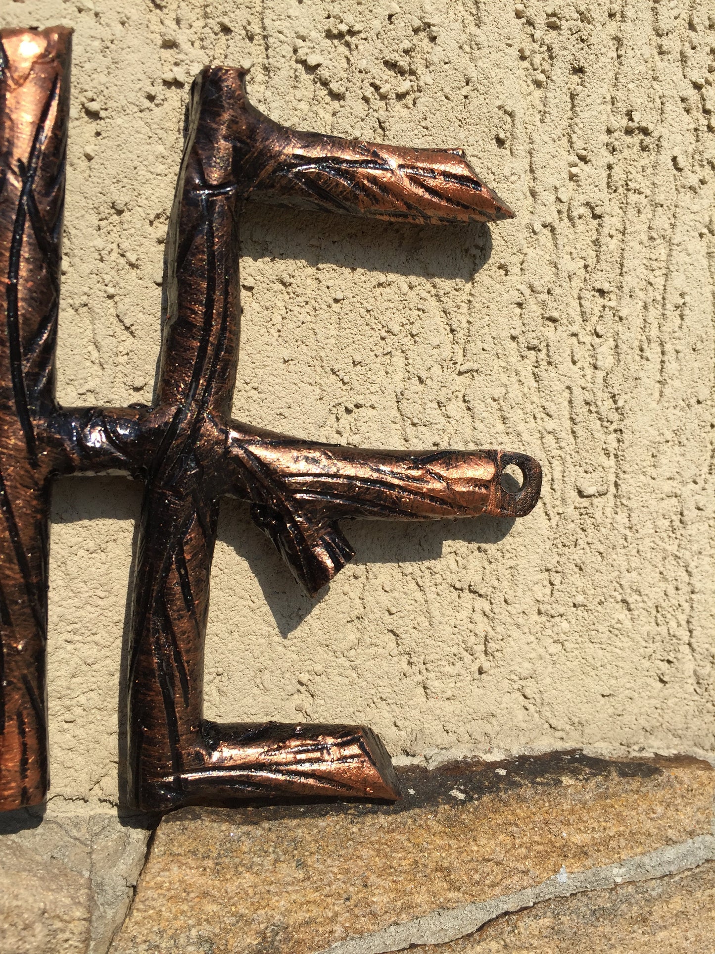 Metal letters, metal quote, quote sign, metal word art, metal words, office decor, metal wall art, steel script, cursive word, cursive font