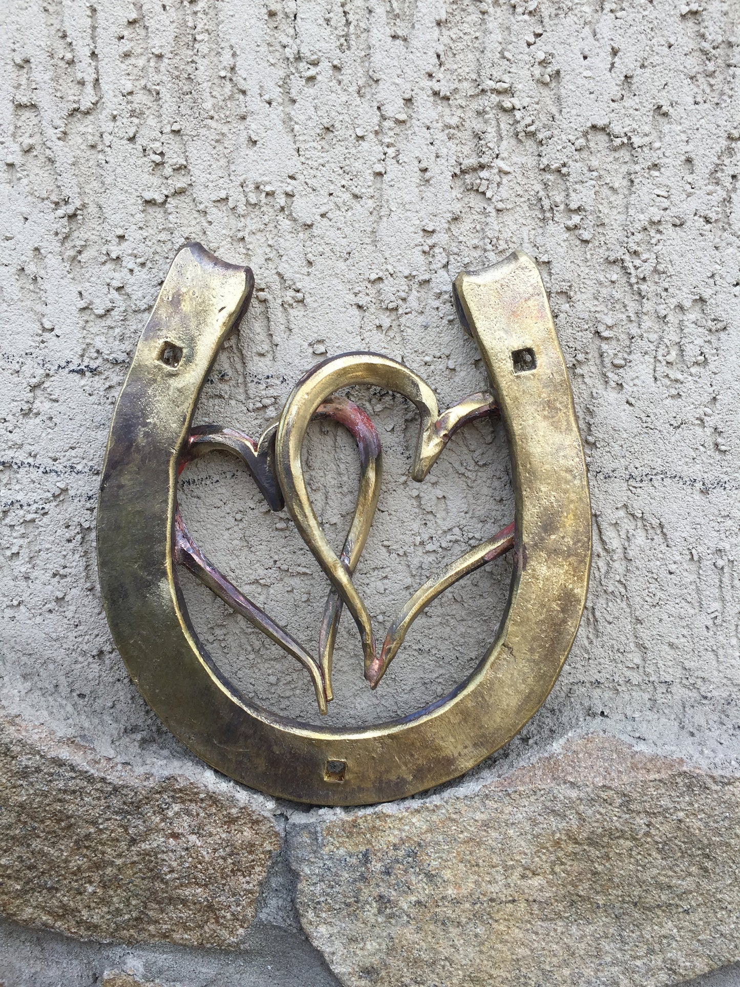 Engraved bronze gift, bronze gifts, 8 year gifts, 8th anniversary gift, bronze horseshoe, horse shoe, bronze gift idea,bronze hearts