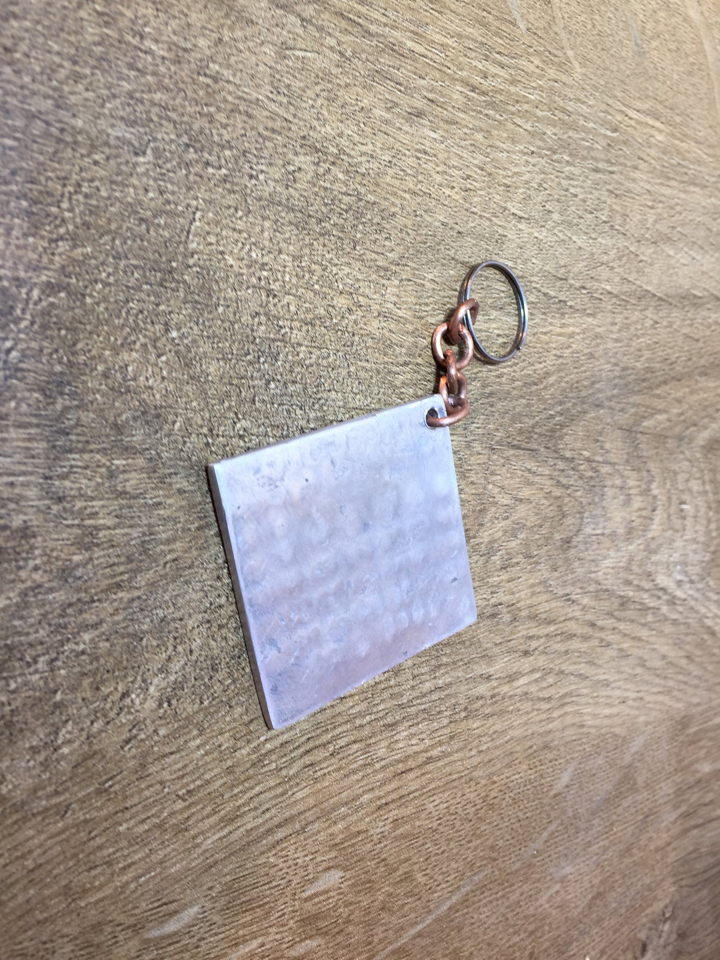 10 year anniversary, tin artwork, tin art, tin gift, gift for couple, husband gift, engraved,handstamped,wife gift,key chain,keyring,key fob