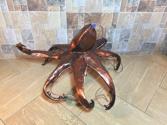 Octopus chandelier, octopus art, chandelier light, ceiling light, ceiling light fixture, ceiling lighting, ceiling lamp, dining lighting