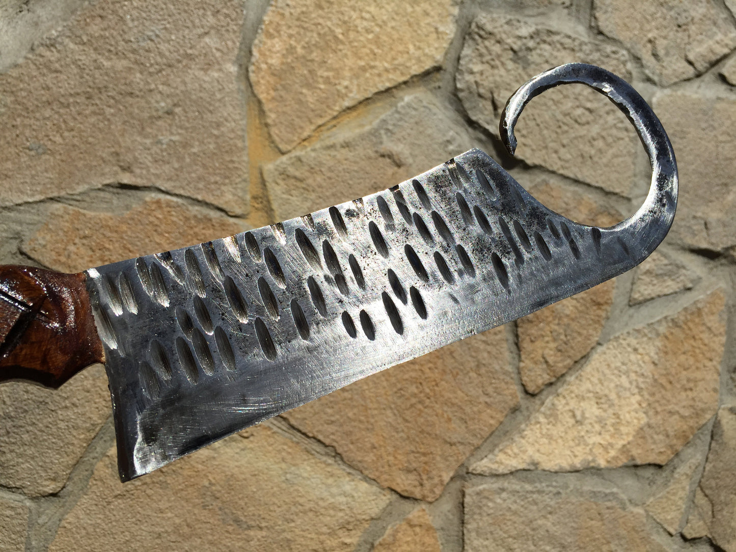 Kitchen axe, kitchen knife, viking axe, culinary gift, kitchen decor, carved knife, butcher, iron gift for him, cookware, chef axe,chef gift