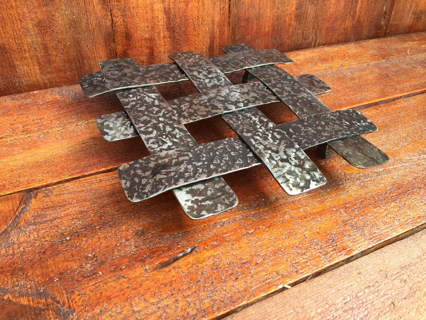 Iron holder, iron stand, metal holder, metal stand, trivet, tripod, pot holder, pan holder, kitchen decor, farmhouse, plant stand, iron rest