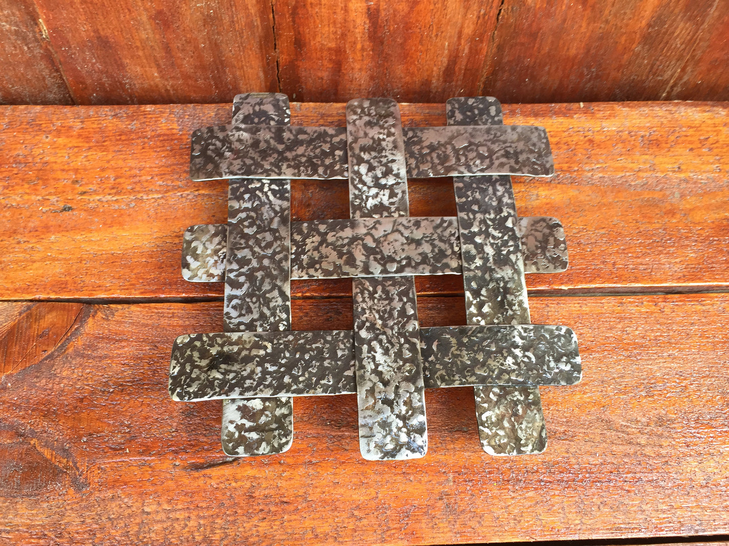 Iron holder, iron stand, metal holder, metal stand, trivet, tripod, pot holder, pan holder, kitchen decor, farmhouse, plant stand, iron rest