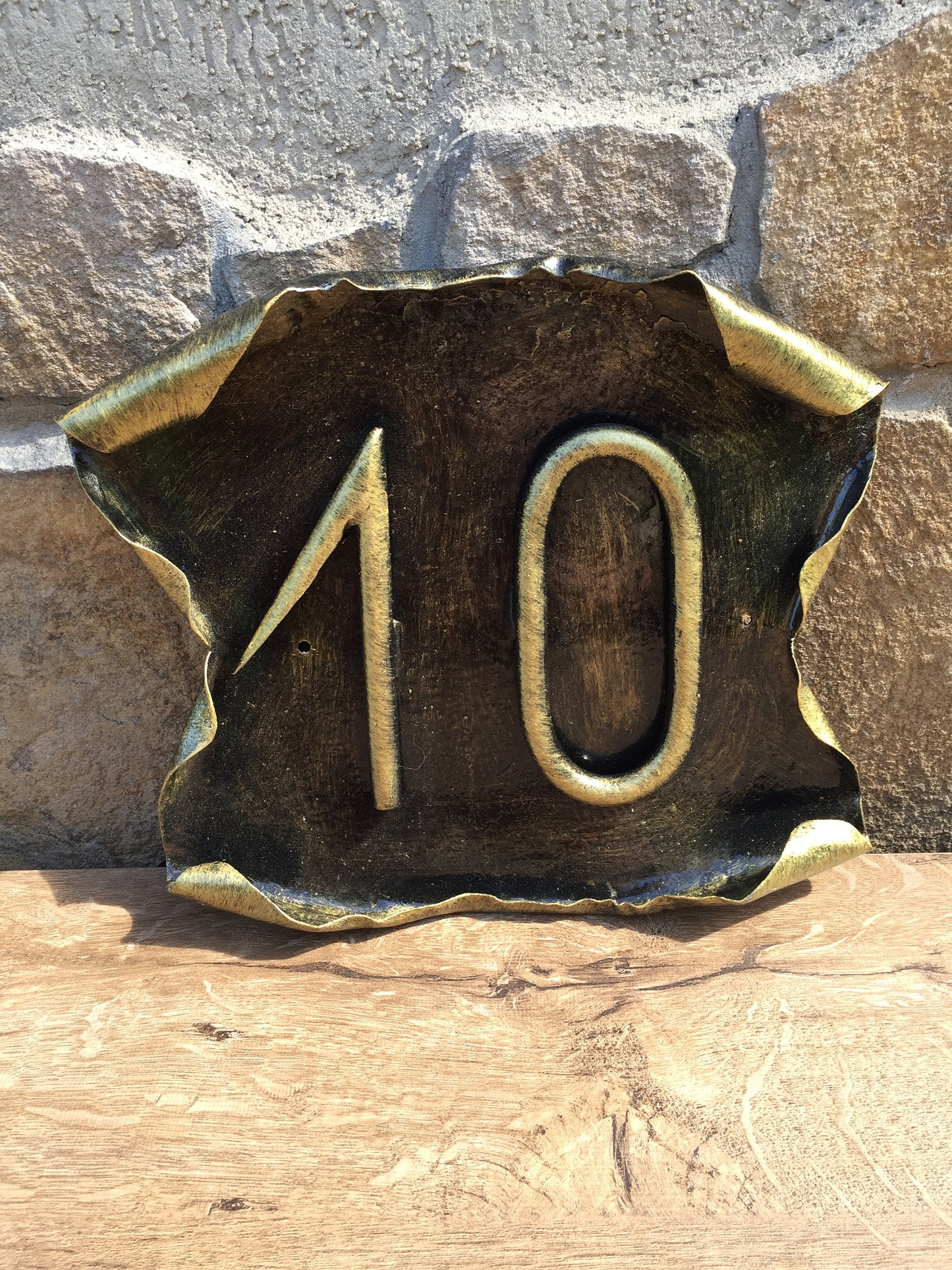 Hand forged address sign, customized home address sign, personalized house number plaque, custom home address sign,personalized house plaque
