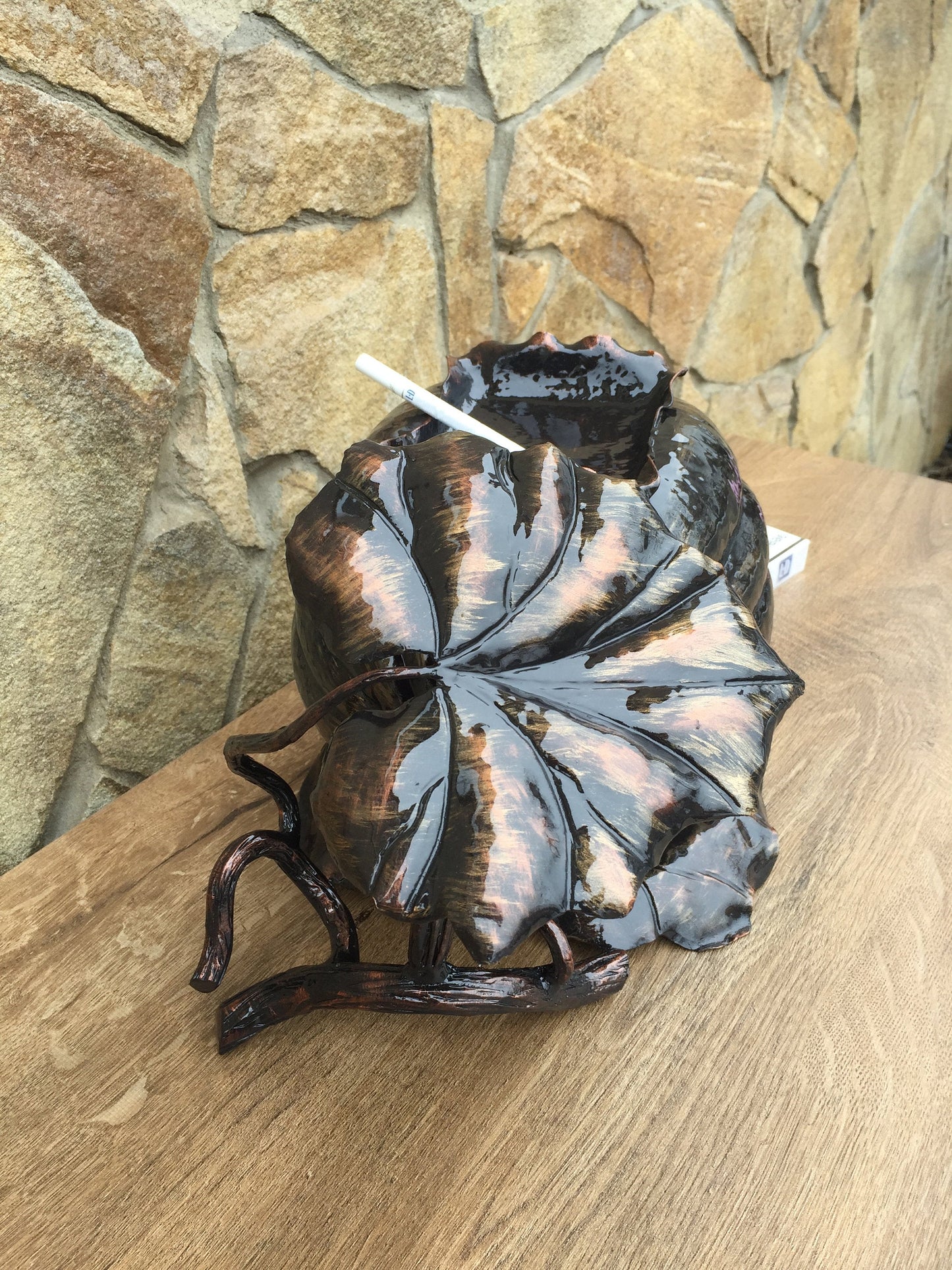 Iron gift for him, iron gift for her, hand forged ashtray, ash tray, gift for smoker, smoking accessories, cigar ashtray, smoker gift