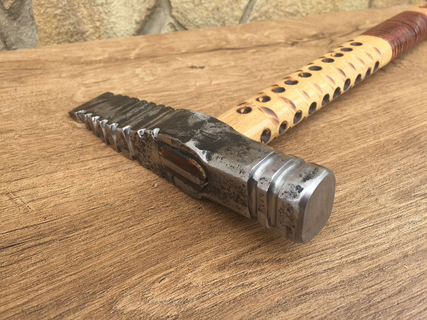 Blacksmith hammer, hammer, hand crafted hammer, fathers day gift, personalized, custom, engraved,monogram hammer,iron anniversary gift,tools