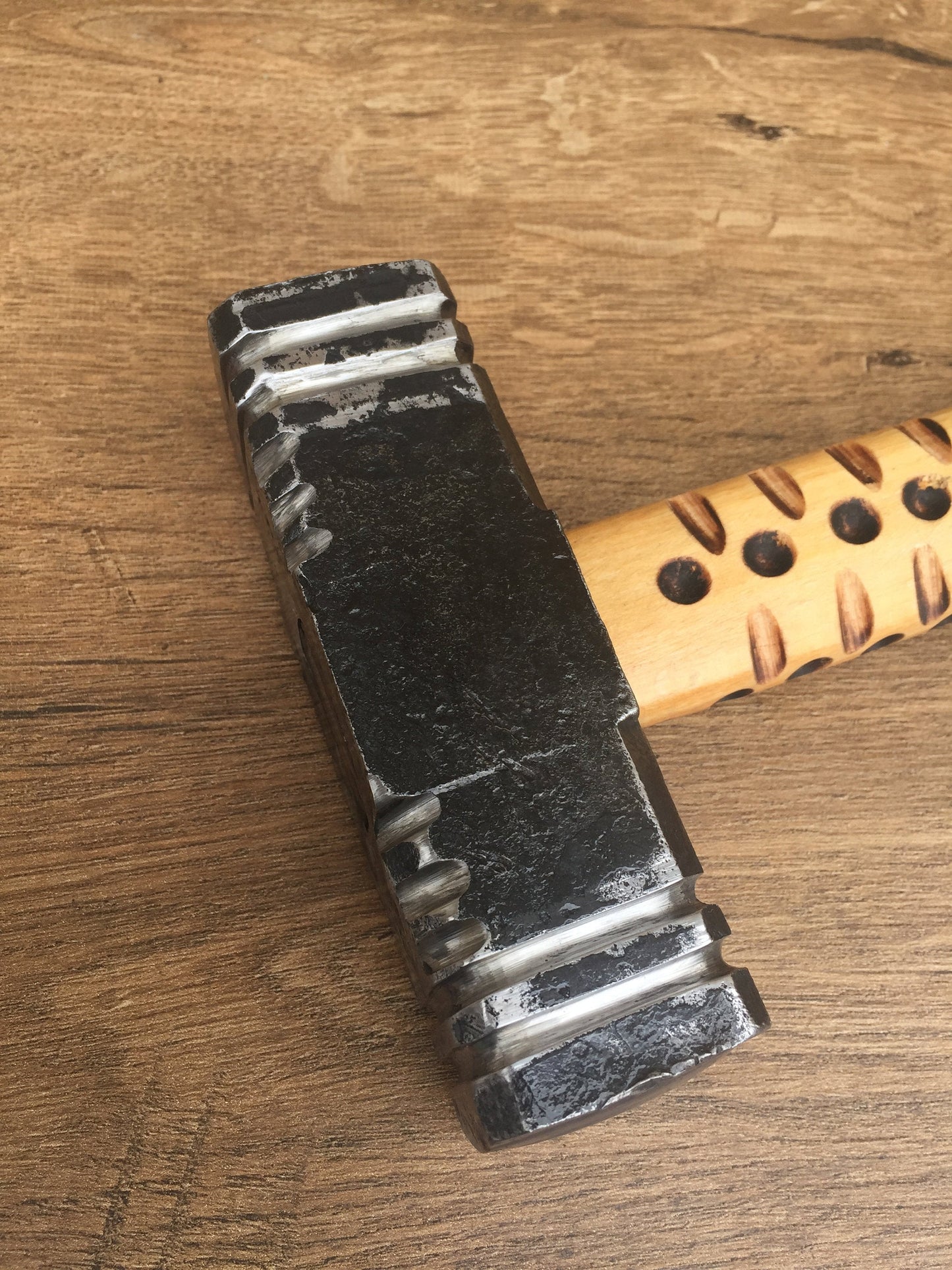 Hand forged hammer, blacksmith hammer, iron gift for him, wedding shower gift, bridal party gift, viking gift, viking hammer, nordic hammer