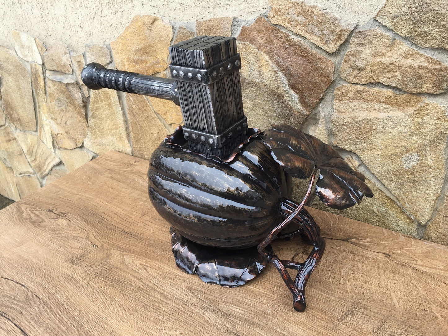 Bushcraft hammer, Thors hammer, survival tool, viking hammer, iron anniversary gift,6th anniversary gift,men gift hammer,Scandinavian hammer
