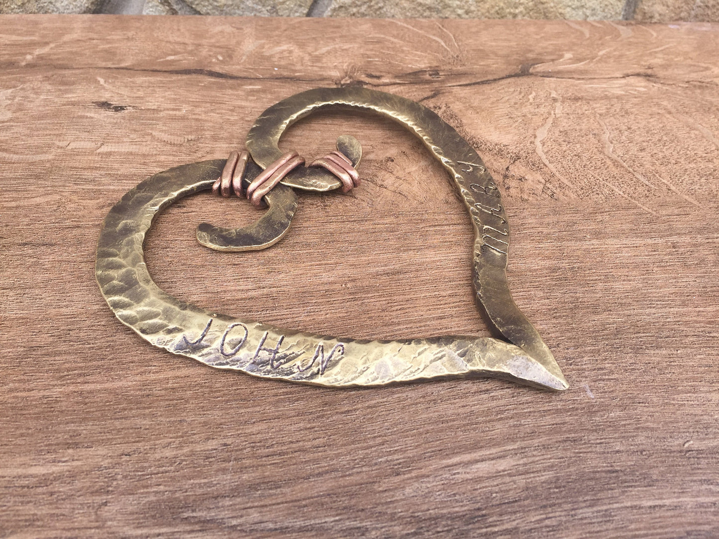 Personalized bronze gift, 8th anniversary gift, bronze anniversary gift, bronze gifts, 8 year gifts, custom bronze gift,engraved bronze gift