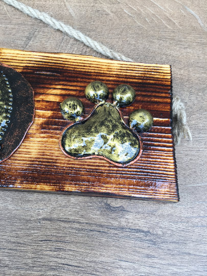 Pet dog sign, dog plaque, dog name, pet dog ID tag, pet dog leash, pet dog collar, pet dog buckle collar, pet name, dog birthday, dog gift