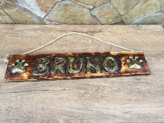 Dog room sign, dog lover sign, dog decor, dog house, dog home, dog house sign, dog home sign, dog home decor,dog name plaque,dog lover decor