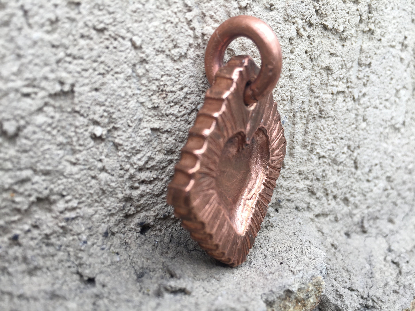 Copper anniversary, 7 year anniversary, copper gift, key chain, keychain, copper heart, copper pendant, copper jewelry, copper necklace