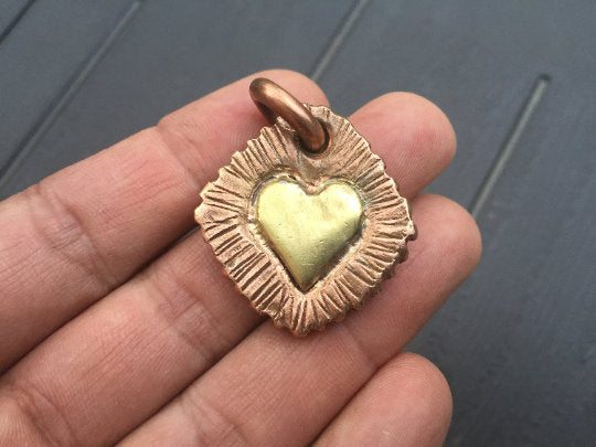 Bronze gift for her, bronze anniversary gift, bronze gifts, 8 year gifts, 8th anniversary gift, bronze necklace, bronze pendant, key chain
