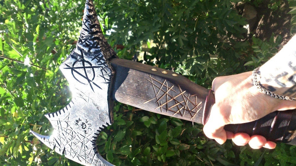 Viking axe, handyman gift, handyman, wedding axe, tools, daddy, man cave, handy man, gift for Dad, gift idea for Dad, daddys gift, dad gift
