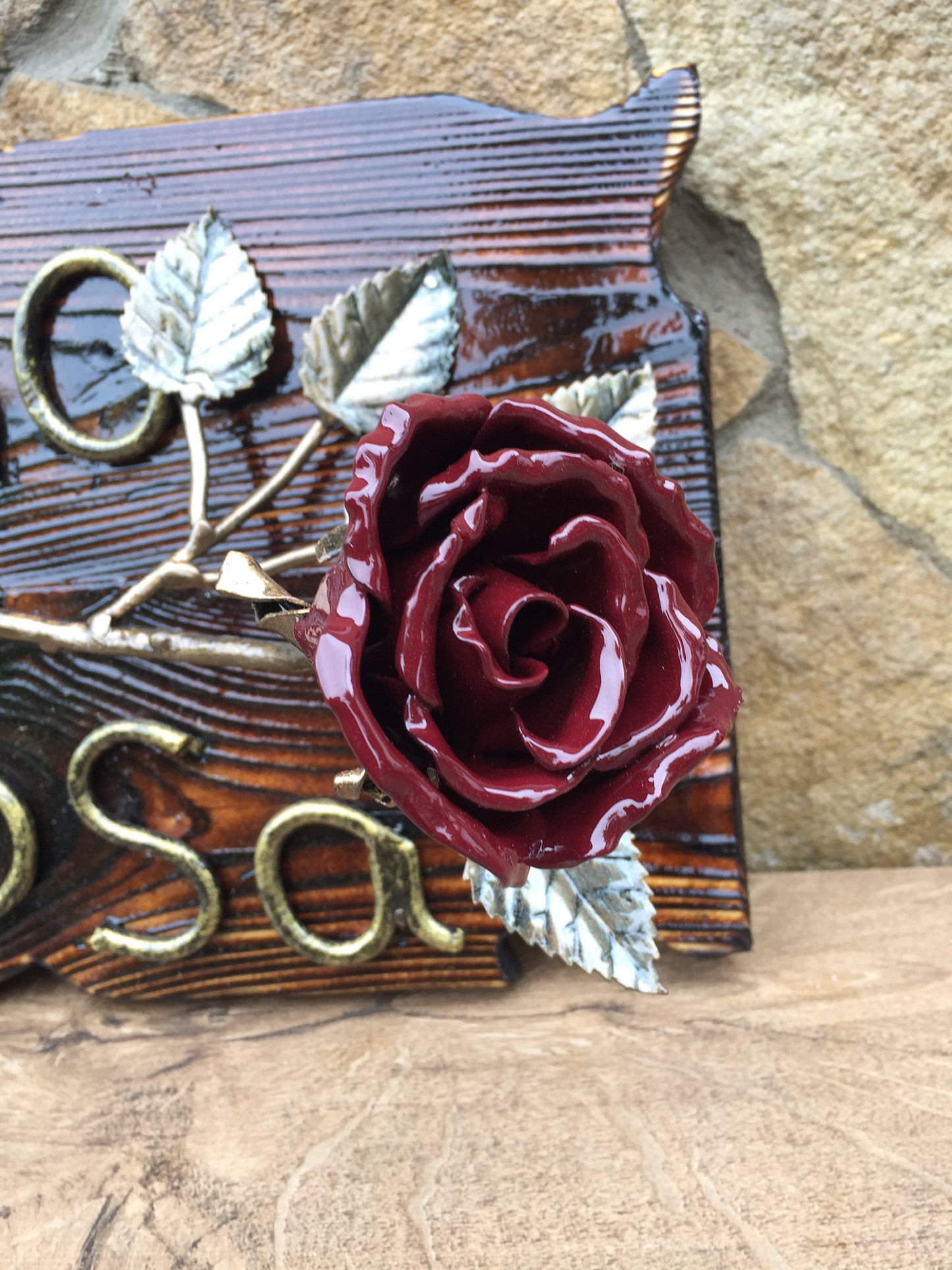 6th anniversary gift, iron anniversary, iron gift, iron anniversary gift, iron rose, iron gifts for her, 6 year anniversary, steel rose,rose