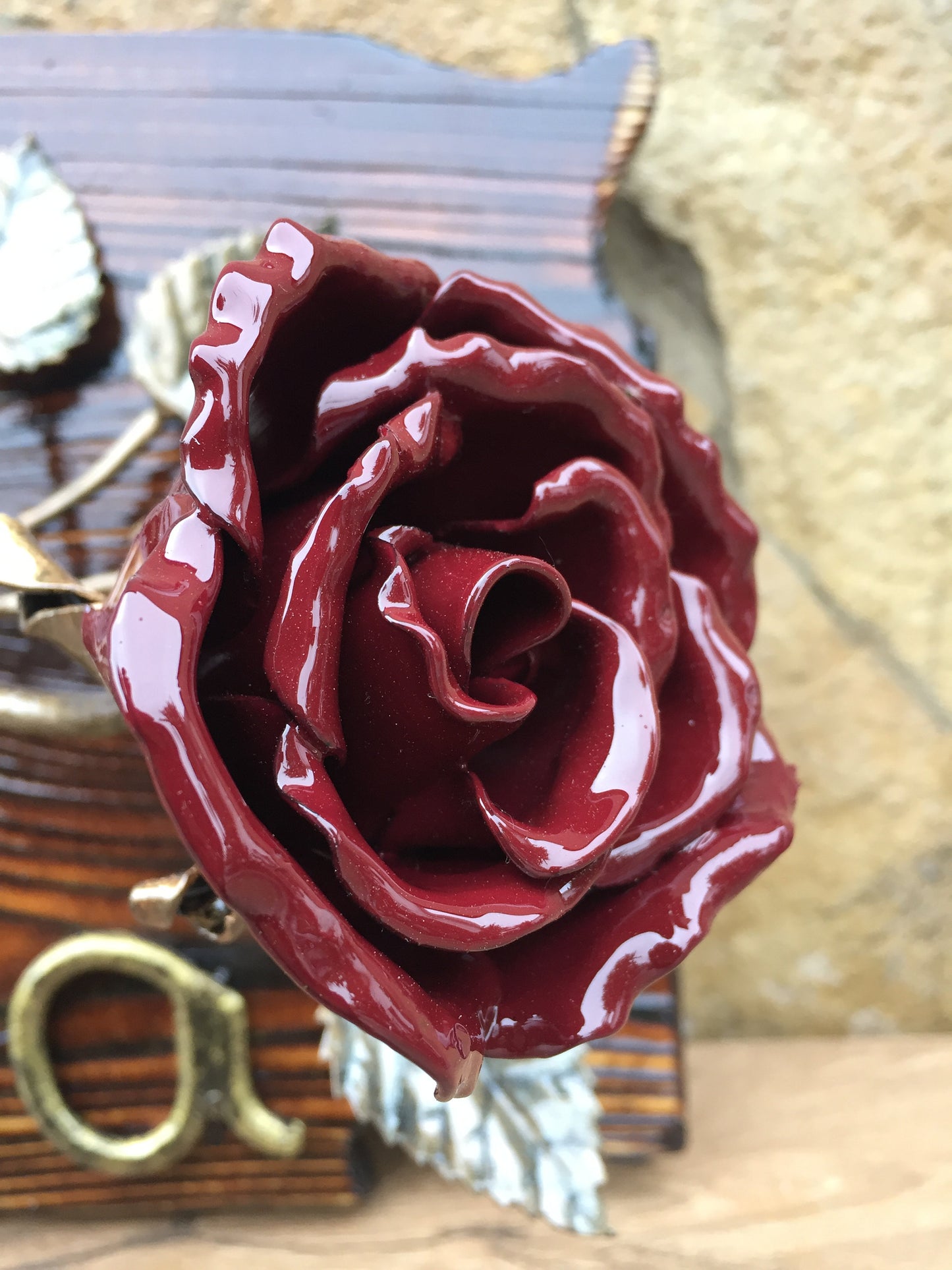 6th anniversary gift, iron anniversary, iron gift, iron anniversary gift, iron rose, iron gifts for her, 6 year anniversary, steel rose,rose