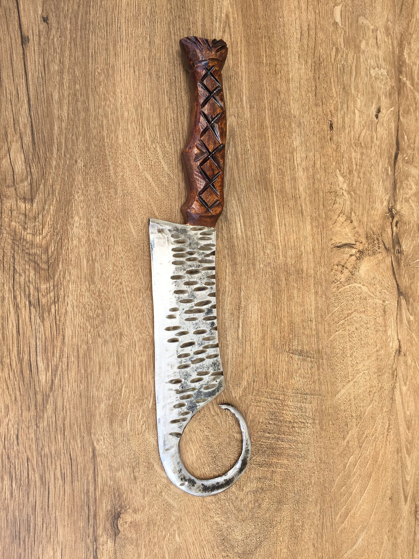 Kitchen axe, kitchen knife, viking axe, culinary gift, kitchen decor, carved knife, butcher, iron gift for him, cookware, chef axe,chef gift