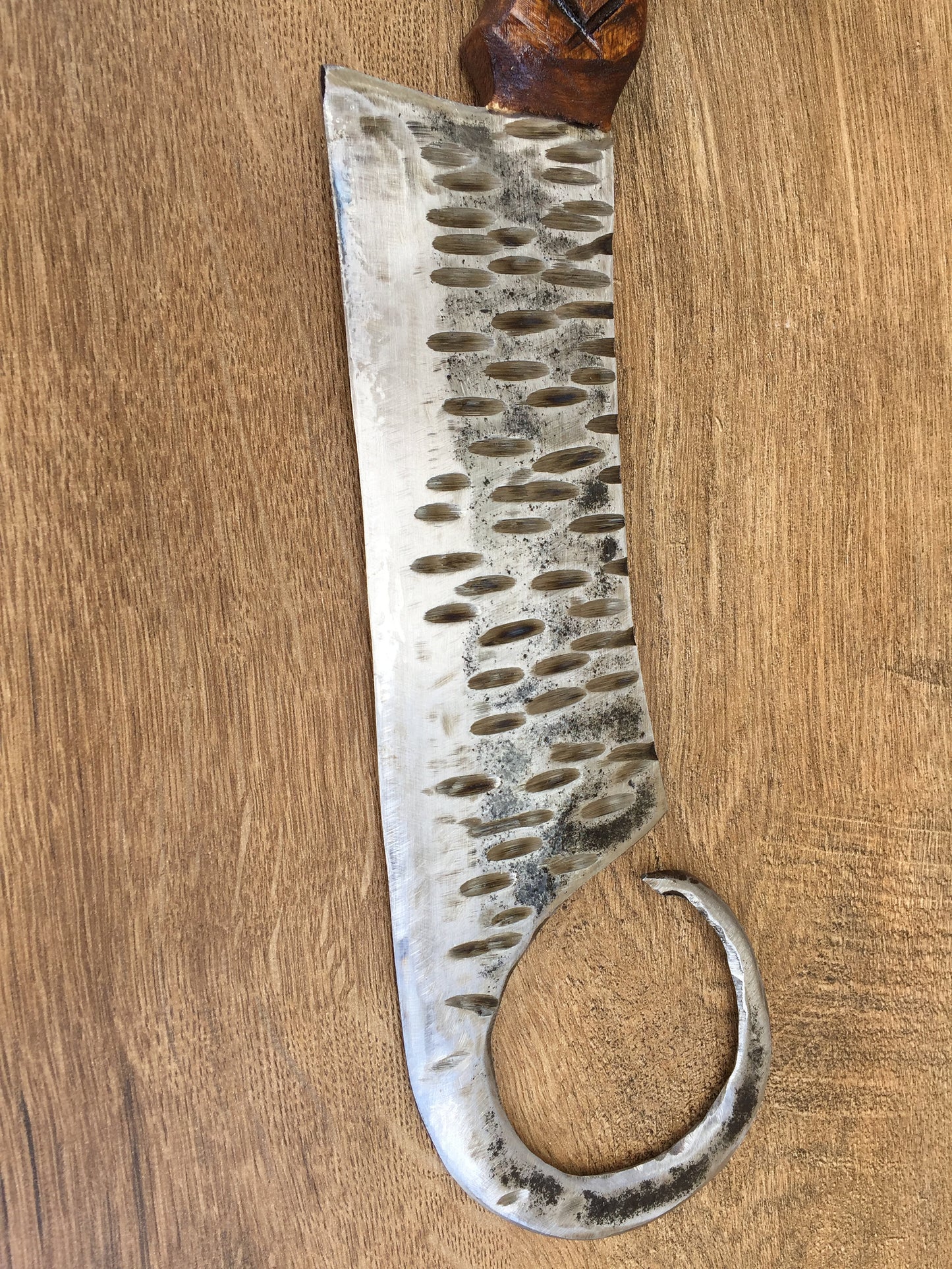 Kitchen axe, kitchen knife, viking axe, culinary gift, kitchen decor, carved knife, butcher, iron gift for him, cookware, chef axe,chef gift