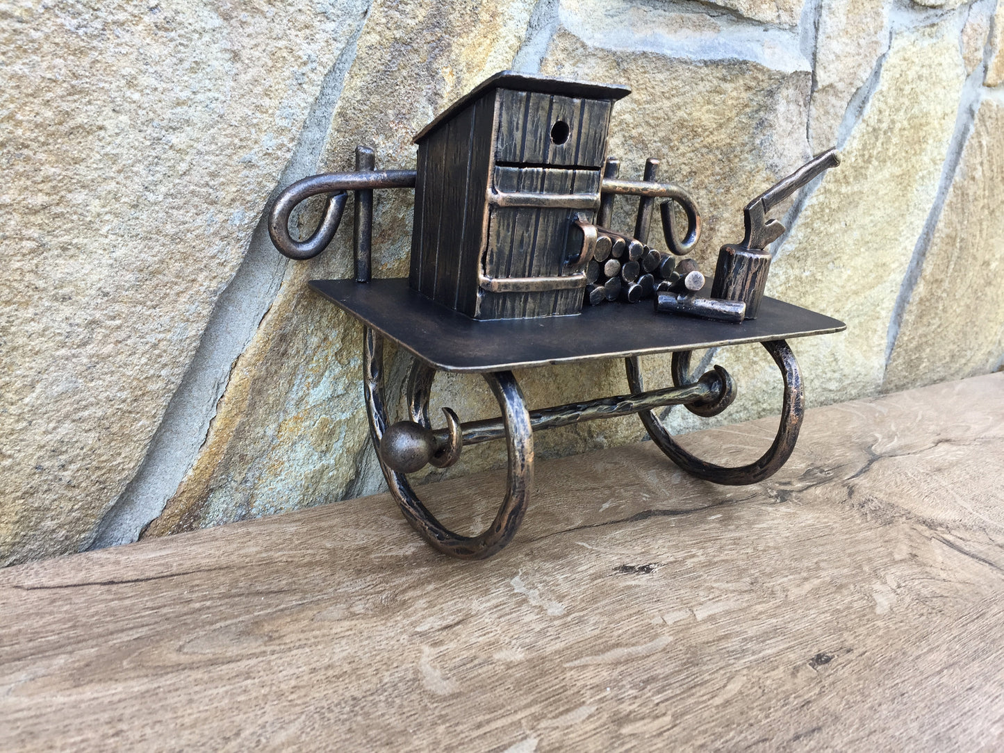TP holder, toilet paper rack, toilet paper holder, toilet roll holder, TP rack, rustic tp holder, roll holder, metal sculpture, bath fixture