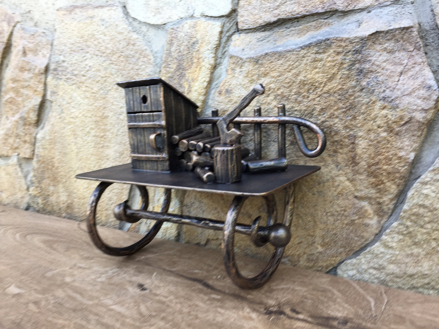TP holder, toilet paper rack, toilet paper holder, toilet roll holder, TP rack, rustic tp holder, roll holder, metal sculpture, bath fixture