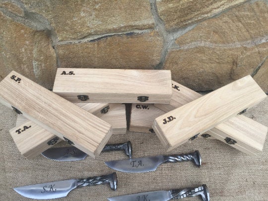 Wedding gift groomsmen, railroad spike knife, groomsman gift, groomsmen gifts, groomsman gifts, groomsmen gift, gifts for groomsman, groom