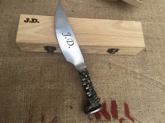 Wedding gift groomsmen, railroad spike knife, groomsman gift, groomsmen gifts, groomsman gifts, groomsmen gift, gifts for groomsman, groom