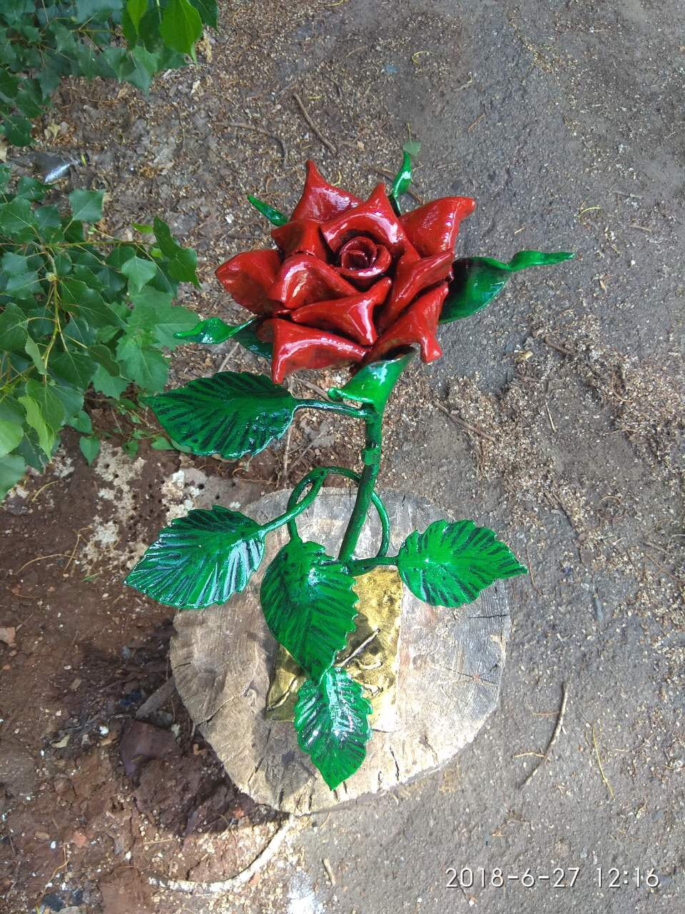 6th anniversary, engraved gift, personalized iron gift, iron rose, steel rose, metal rose, iron gift, anniversary flower,anniversary jewelry