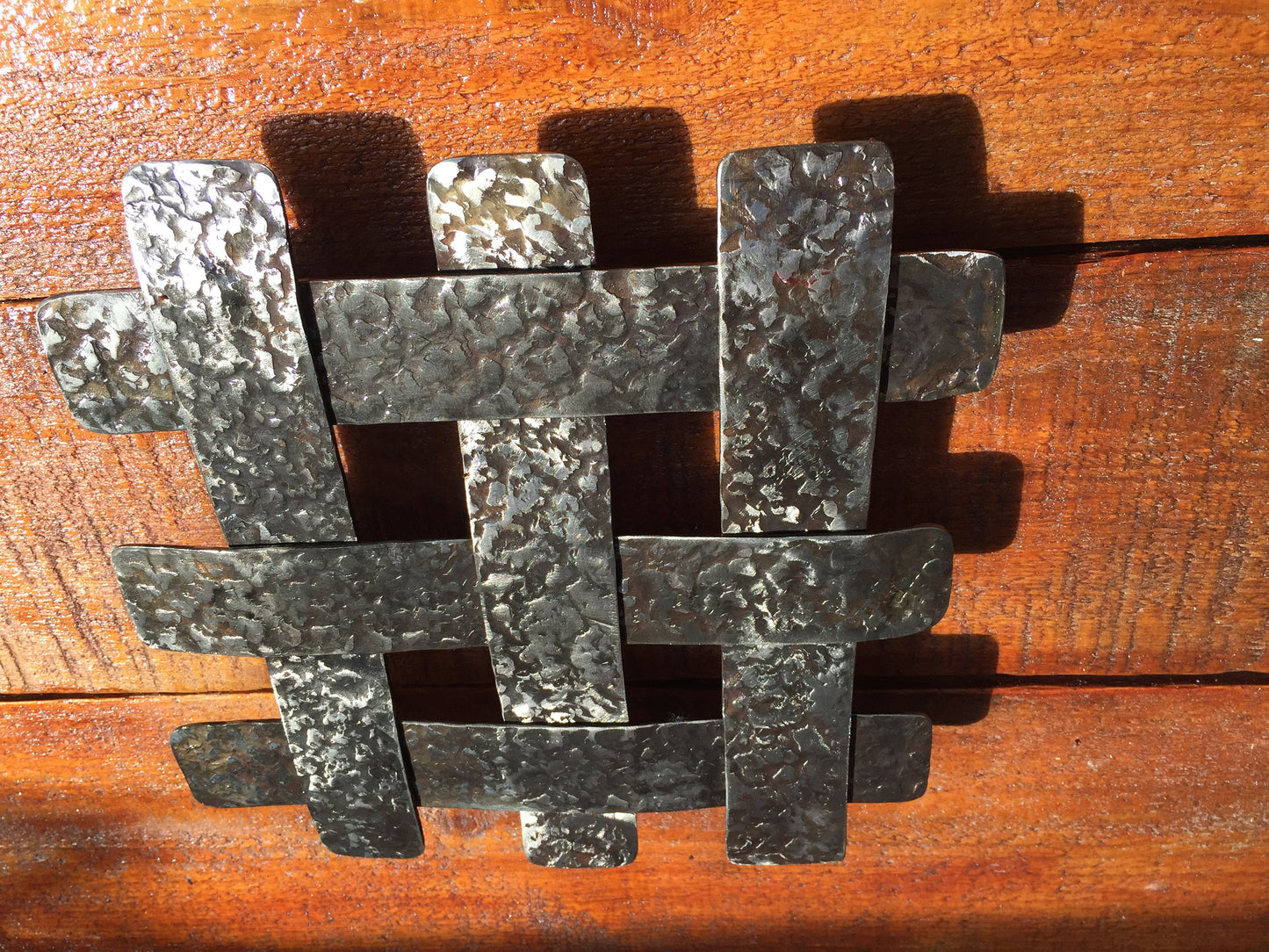 Iron holder, iron stand, metal holder, metal stand, trivet, tripod, pot holder, pan holder, kitchen decor, farmhouse, plant stand, iron rest